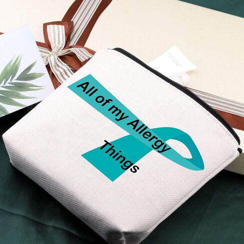 G2TUP Allergy Medicine Storage Bag Funny Medicine Bags for Women All of my Allergy Things Travel Medical Bag (Allergy Things) in Saudi Arabia