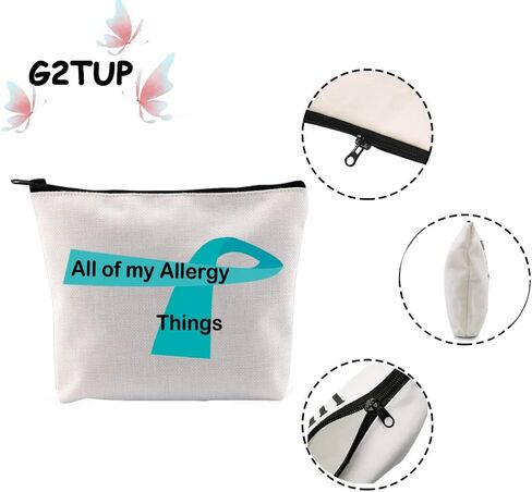 G2TUP Allergy Medicine Storage Bag Funny Medicine Bags for Women All of my Allergy Things Travel Medical Bag (Allergy Things) in Saudi Arabia
