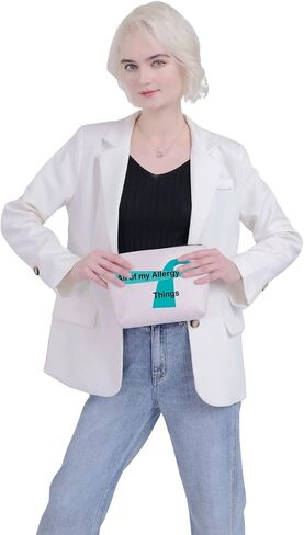 G2TUP Allergy Medicine Storage Bag Funny Medicine Bags for Women All of my Allergy Things Travel Medical Bag (Allergy Things) in Saudi Arabia
