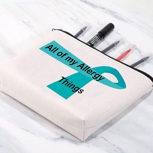 G2TUP Allergy Medicine Storage Bag Funny Medicine Bags for Women All of my Allergy Things Travel Medical Bag (Allergy Things) in Saudi Arabia