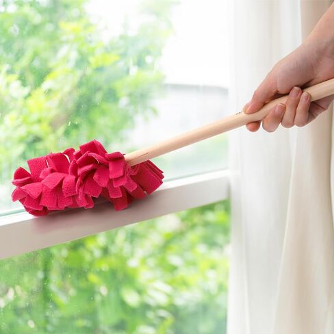 15 Pieces Reusable Duster Refill, 360° Heavy Duty Fleece Duster Pads Refills, Compatible with Swiffer Hand Duster, for Cleaning Ceiling, Fan Hardwoods Window Kitchen Floor in Saudi Arabia