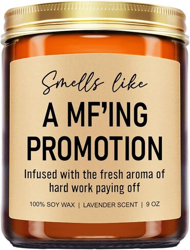 Funny Promotion Candles, Promotion Gifts for Women, Men, Promotion Gift, Job Promotion Gifts, Congratulations on Your Promotion, Gifts for Promotion for Him, Her, Congrats New Job Gifts in Saudi Arabia