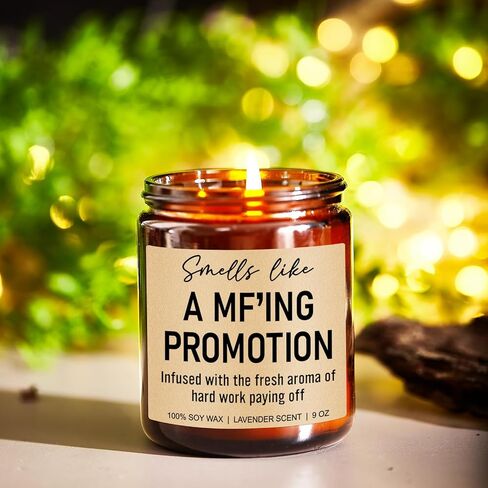 Funny Promotion Candles, Promotion Gifts for Women, Men, Promotion Gift, Job Promotion Gifts, Congratulations on Your Promotion, Gifts for Promotion for Him, Her, Congrats New Job Gifts in Saudi Arabia