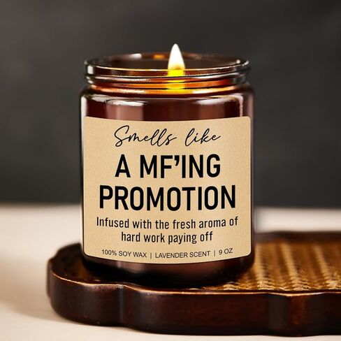 Funny Promotion Candles, Promotion Gifts for Women, Men, Promotion Gift, Job Promotion Gifts, Congratulations on Your Promotion, Gifts for Promotion for Him, Her, Congrats New Job Gifts in Saudi Arabia
