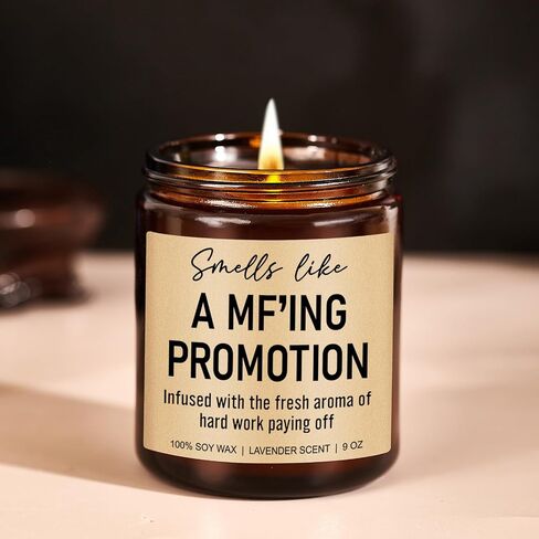 Funny Promotion Candles, Promotion Gifts for Women, Men, Promotion Gift, Job Promotion Gifts, Congratulations on Your Promotion, Gifts for Promotion for Him, Her, Congrats New Job Gifts in Saudi Arabia