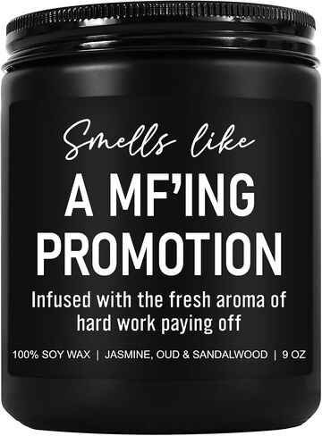 Funny Promotion Candles, Promotion Gifts for Women, Men, Promotion Gift, Job Promotion Gifts, Congratulations on Your Promotion, Gifts for Promotion for Him, Her, Congrats New Job Gifts in Saudi Arabia