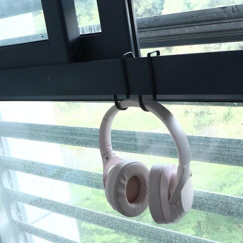 ATEN 2 حزمة شماعات مقصورة، شماعات خطافات الباب، وخطافات لتعليق المعاطف والصور والمحافظ والحقائب والمظلات وجيوب الملفات والقبعات والمزيد (أسود) in Kuwait