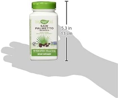 طريق الطبيعة طريق الطبيعة رأى بالميتو التوت. 585 ملغ. تم التحقق من صحة المشروع الذي لا يحتوي على كائنات معدلة وراثيًا؛ معتمد من Tru-id؛ 180 كبسولة نباتية، 180 قطعة (عبوة من 12 قطعة) in Kuwait