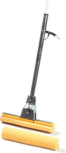 SPARTA Flo-Pac Sponge Mop Roller Mop, 12 Inches, Yellow, (Pack of 6) in Saudi Arabia