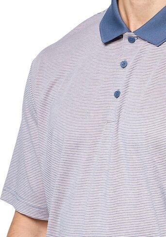 adidas Men's Ultimate365 Ottoman Stripe Polo Shirt in Saudi Arabia