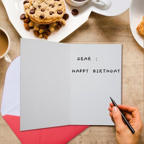 Funny Birthday Card - 3D Pop Up Happy Birthday Card with Envelope and note for Men Women Adult Husband Wife Boyfriend Girlfriend Mom Dad - Funny Gift for Him Her in Saudi Arabia