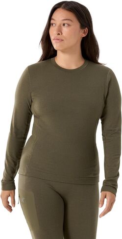 Arc'teryx Satoro Merino Wool Crew Neck LS Women's | Lightweight Merino-Blend Base Layer - Redesign in Saudi Arabia