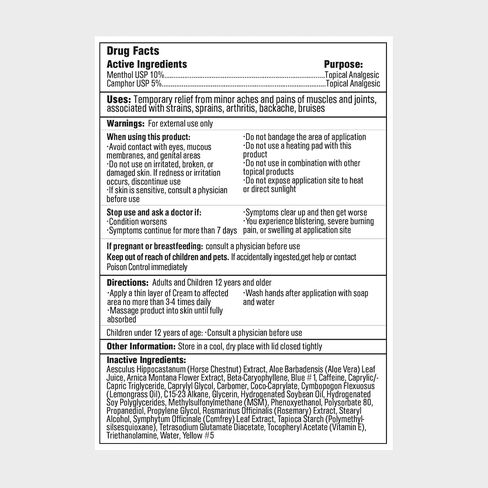 Sports Therapy Cream, 3.4 Fl Oz (Pack of 1) in Saudi Arabia