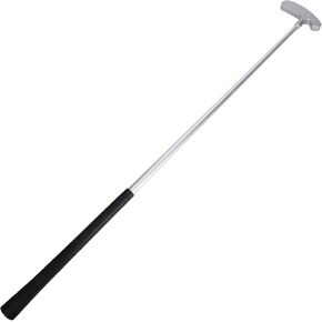 Golfball Putter Threesection Twoway Zinc Alloy Golfball Putter with Anti-skid Rubber Handle for Right or Left Handed Golfers