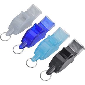 Referee Whistle, Dolphin Whistle No Blocking with Storage Box for Training for Referees