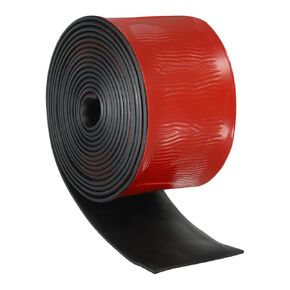PATIKIL Adhesive Rubber Strips, 1/8" Thick x 3.1" Wide x 13' Long Self Stick Neoprene Rubber Sheets Solid Rubber Rolls for DIY Gasket Flooring Weather Stripping