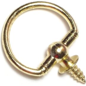 014973172466 Decorative Round Ring Hangers, 1", Piece-5