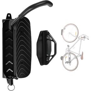 Cyfie Swivel Bike Rack Wall Mount, Garage Bike Hanger Hooks, Indoor Hanging Bike Rack Wall Mount Bicycle Mount Wall for Road Bike, Mountain Bike