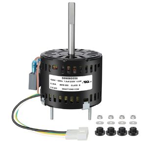 S99080556 Motor - 690RPM Quiet, Powerful Airflow for Bathroom Exhaust Fan Motor, Fits QT110HL, QTX100HL, QTX110HFLT, QTX110HL, QTXN100HL, QTXN110HFLT, QTXN110HL, Bathroom Fan Replacement Parts