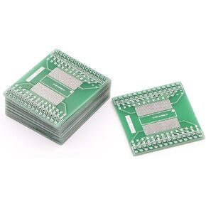 10PCS TSOP to DIP 56 Pins Adapter SMD to DIP Board PCB Plate 0.65/0.5mm Pin Pitch