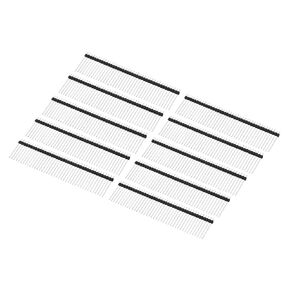 PATIKIL DIP رأس الدبوس صف واحد 40P 25 مم طول مطلي بالنحاس لحزمة ثنائي الفينيل متعدد الكلور من 10