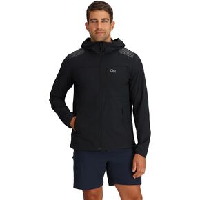 Outdoor Research Men's Ferrosi DuraPrint Hoodie, Black, L