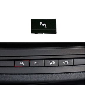 Tailgate Rear Trunk Switch Button Cover for BMW X5 E70 2006-2013 X6 E71 2008-2014 Plastic Black Tail Cap Switch 6131 8357 580