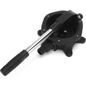 Marine Manual Diaphragm Bilge Pump 45Lpm / 720GPH Stainless Steel Thread Non Slip Handle