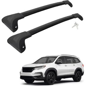 Car Roof Rack Cross Bars Compatible with 2023-2024 Honda CR-V (with Side Rails), Aluminum Lockable Roof Cross Bars for Kayak Bike Rooftop Cargo Carrier Bag Basket Luggage