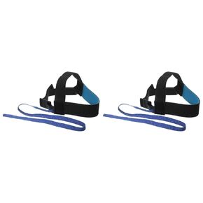 MECCANIXITY 20pcs ESD Anti Static Foot Heel Straps Anti Static Wrist Strap Band Adjustable for Grounding Removing Static Black