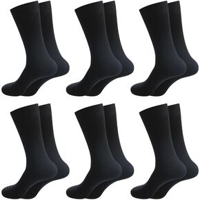 Adult outdoors pure cotton Calf socks (6-Pair)