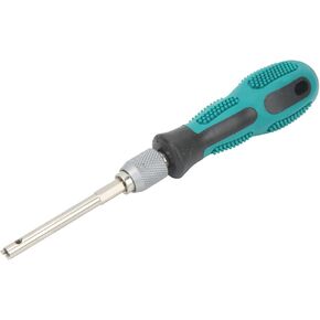 Alomejor Spoke Nipple Screwdriver Stainless Steel Lightweight Tool Portable Bike Tool Wrench for Rim Spoke Installation