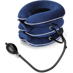 Neck Stretcher,Cervical Neck Traction Device,Adjustable Neck Support and Neck Traction Device for Spine Alignment and Neck Pain Relief,Neck Decompression Device Home Use