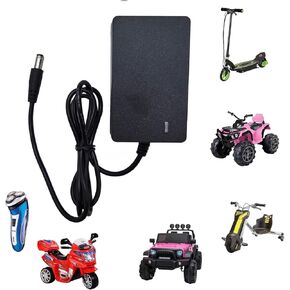12V Charger Ride on Car Toys Kids for Razor MX125, Power Core E90 E95 Electric Scooter, Honey Joy Bumper, 12V Universal Charger Kids Riding Toy Charger