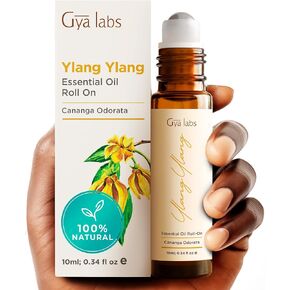 Gya Labs Ylang Ylang Roll On, Ylang Ylang Perfume Oils for Women