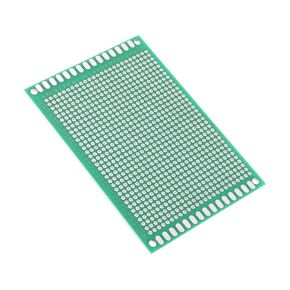 uxcell 1pcs 7x10cm Double Sided PCB Board Universal Printed Circuit Proto Board for DIY Soldering Electronic Projects Practice Test Circuit