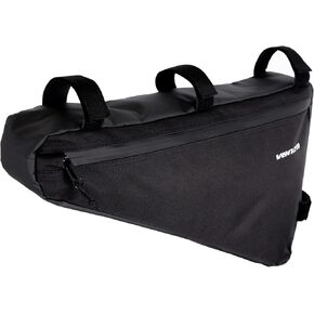 Venzo Road Mountain Bike Bicycle 2.5L 210D Waterproof Polyester Under Frame Top Tube Front Storage Triangle Pouch Bike Touring Packing Bags