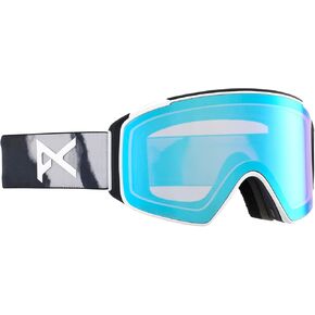 Anon M4S Goggles (Cylindrical) + Bonus Lens + MFI Face Mask, Frame: Family Tree, Lens: Perceive Variable Blue