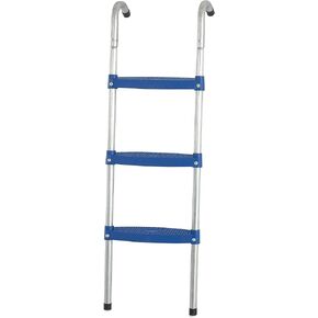 Upper Bounce 3 Steps Trampoline Ladder (Blue, 42-Inch)