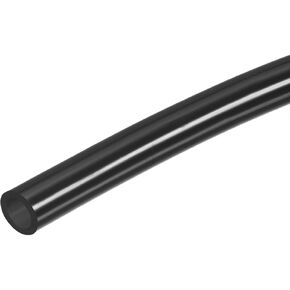 DMiotech 5/16"(8mm) ID 1/2"(12mm) OD 3.3 Feet Silicone Tube Black Industrial Silicone Tubing for Water Air Pump