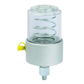 PROLUBE 47725 Grease Feeder, Polycarbonate Bowl, Aluminium Base, Capacity 6 oz. NPT Threads