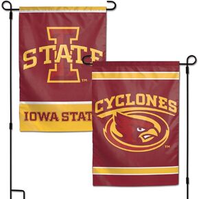 WinCraft NCAA Iowa State Cyclones Garden Flag, 12"x18", 2-Sided