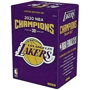 2020 Panini Los Angeles Lakers Championship Set