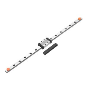 uxcell MGN9 300mm Linear Guide Rail with MGN9C Sliding Carriage Block and Plastic Mini MGN12 Linear Guide for DIY 3D Printers and CNC Machine, Black