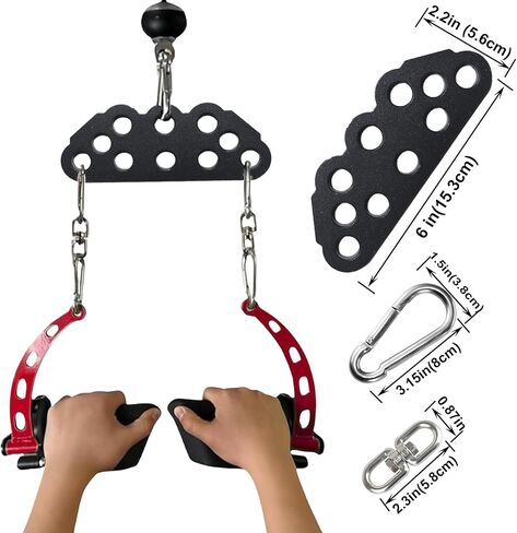 LAT Pull Down Bar Cable Machine Attachment for Home Gym Fitness, Multi-Grip Fitness Spreader Bar for Cable Machine Pulley System in Saudi Arabia