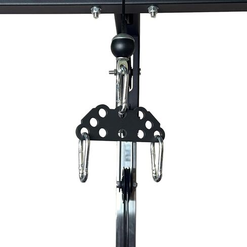 LAT Pull Down Bar Cable Machine Attachment for Home Gym Fitness, Multi-Grip Fitness Spreader Bar for Cable Machine Pulley System in Saudi Arabia