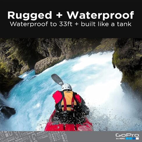 GoPro HERO7 Black - E-Commerce Packaging - Waterproof Digital Action Camera with Touch Screen 4K HD Video 12MP Photos Live Streaming Stabilization in Saudi Arabia