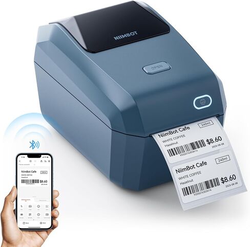NIIMBOT B3S Label Maker Machine,3 Inch Thermal Label Printer,Portable Bluetooth Printer for Barcode Address Labeling Good Choice for Home Office and Small Business in Saudi Arabia