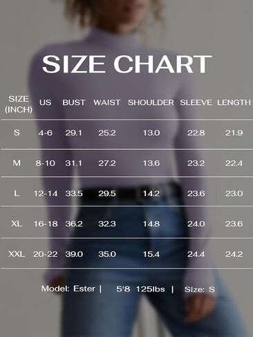 REORIA Women's Long Sleeve Mock Turtle Neck Tops Fall Winter Basic Double Lined Layering Lightweight Slim Fitted Shirts in Saudi Arabia