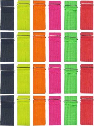 6/12/24 Pack 3 Legged Race Bands Colorful Firm Elastic Bands for Kids Adult Outdoor Fun in Saudi Arabia